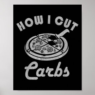 Hur jag klippt ut kolvar, Fitness Diet Sarcastic P Poster