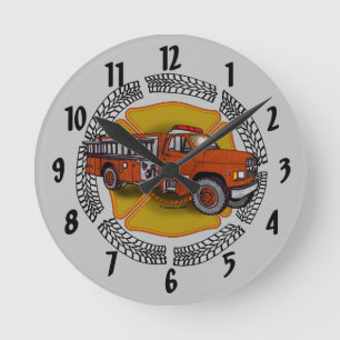 Hur jag rullar brandsläckarklockan rund klocka