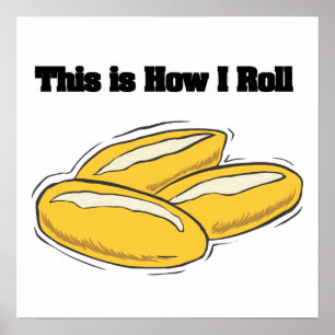 Hur jag rullar (italienska Bread Rolls) Poster
