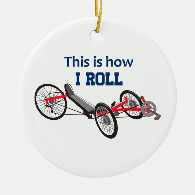 Hur jag rullar julgransprydnad keramik (Framsidan)