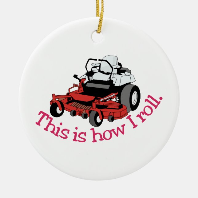 Hur jag rullar julgransprydnad keramik (Framsidan)