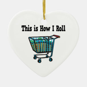 Hur jag rullar och köper Cart Julgransprydnad Keramik