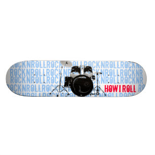 HUR JAG RULLAR OLD SCHOOL SKATEBOARD BRÄDA 21,6 CM