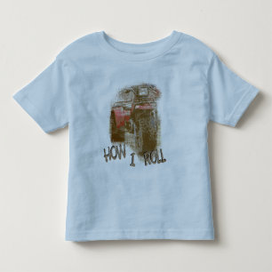 Hur jag rullar - person som drar en skottkärra f t shirt