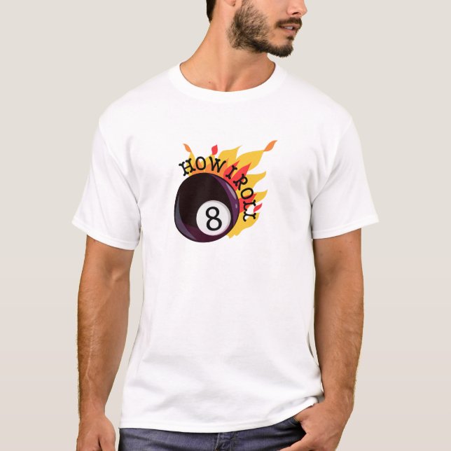 Hur jag rullar t shirt (Framsida)