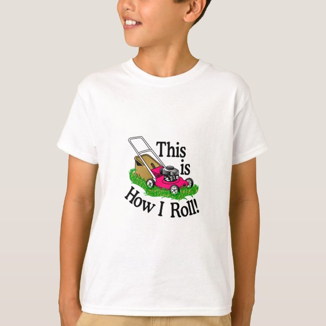 Hur jag rullar t-shirt (Framsida)
