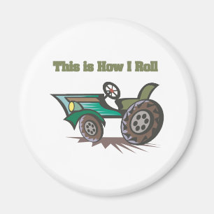 Hur jag rullar (traktor) magnet