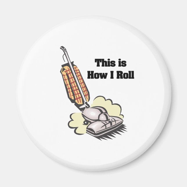 Hur jag rullar (vakuumrenare) magnet (Framsidan)