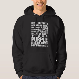 Hur jag ser Math Ord Problems Hoodie