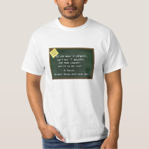 Hur jag ser T-tröja för ordMathproblem T Shirt