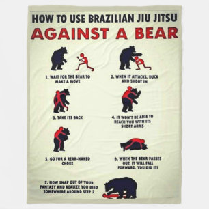 HUR JUDO SKA ANVÄNDA MOT ETT BEAR FLEECEFILT