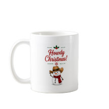 Hur julenissens snömanne mugg - 11oz