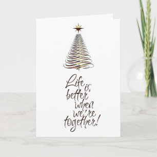 HUR KAN DET VARA CHRISTMAS UTAN "DU" HELGKORT