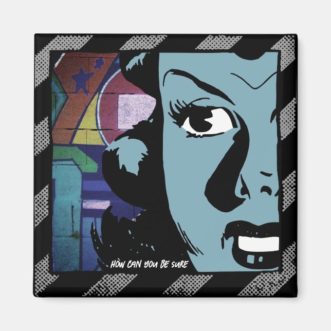 Hur kan du vara säker? magnet (Framsidan)