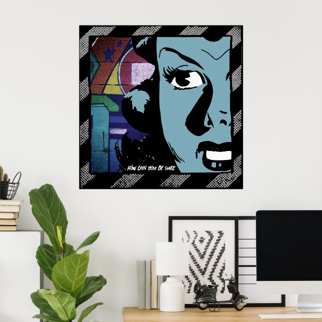 Hur kan du vara säker? poster (Hemmakontoret)