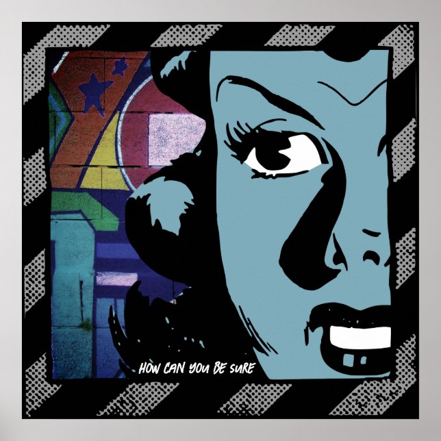 Hur kan du vara säker? poster (Framsidan)