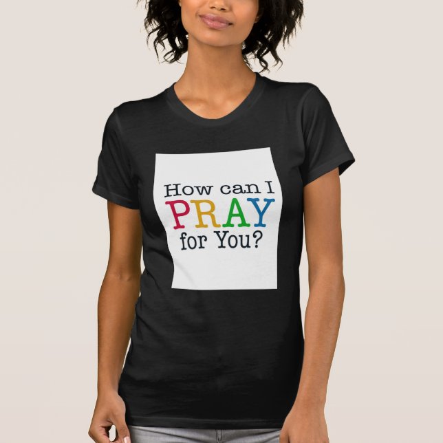 Hur kan JAG BE för dig? Tee Shirt (Framsida)