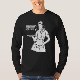 Hur kan jag ERBJUDA er i dag? T Shirt