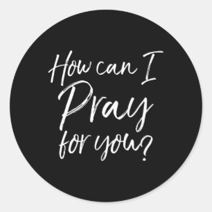 Hur kan jag spela Christian Prayer? Runt Klistermärke