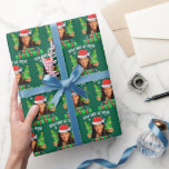 Hur kan vi tala God jul Kamala Harris? Presentpapper<br><div class="desc">Hur farliga vi är när vi talar God jul Kamala Harris Grönt Wrapping Papper</div>