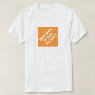 Hur känns det att vilja Rolig Pappa Humoristisk Fa T Shirt