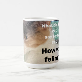 Hur kattdjur du? kaffemugg