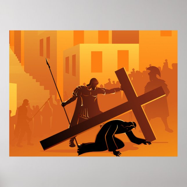 Hur Kor 7:e Station Poster (Framsidan)