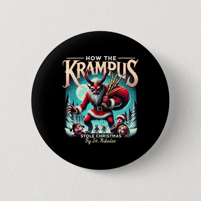 Hur Krampus Stole-julet kommer Knapp (Framsida)