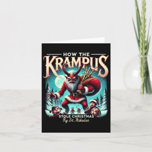 Hur Krampus Stole-julet kommer Kort