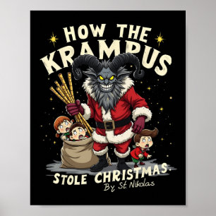 Hur Krampus Stole-julet kommer Poster