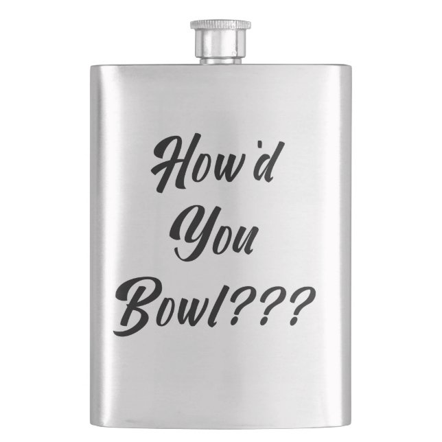 Hur kunde du Bowl? Fickplunta (Framsidan)