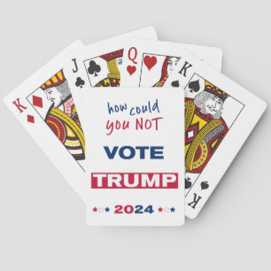 Hur kunde du INTE rösta TRUMP 2024? Casinokort