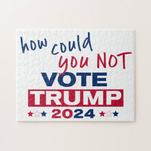 Hur kunde du INTE rösta TRUMP 2024? Pussel
