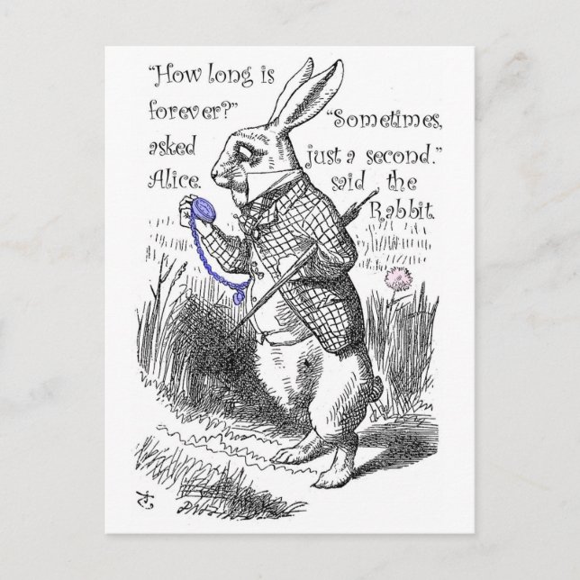 Hur länge är det? vykort (Framsida)