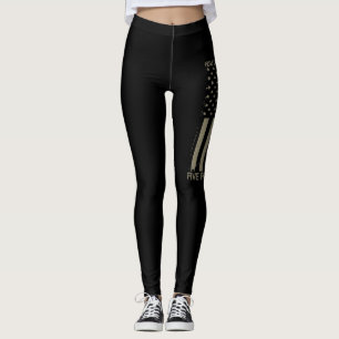 Hur länge var jag i armén fem fot Elva? Leggings