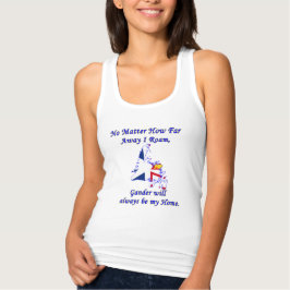 Hur långt borta jag är, Gander Linne Med Racerback