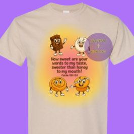 Hur ljuvliga dina ord äro Gud - Kristet T Shirt