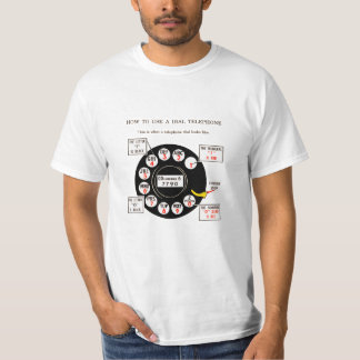 Hur man använder en visartavla ringa - Retro stil Tee Shirt