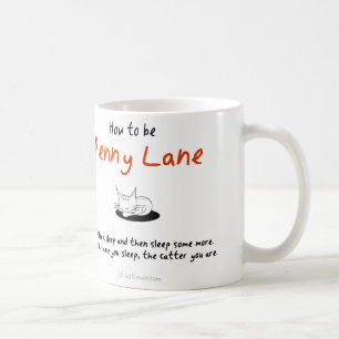Hur man är en katt: EncentmyntLane Kaffemugg