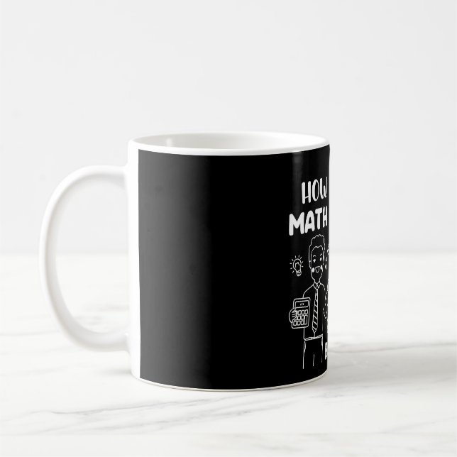 Hur man är en matematik, en matematik. kaffemugg (Vänster)