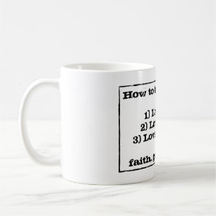 Hur man är Lutherankaffemugg Kaffemugg