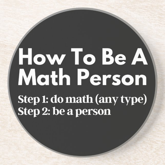 Hur man är matematiker underlägg (Framsidan)