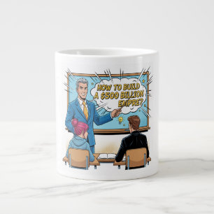 Hur man bygger en $500 miljarder imperium Pop Art- Jumbo Mugg