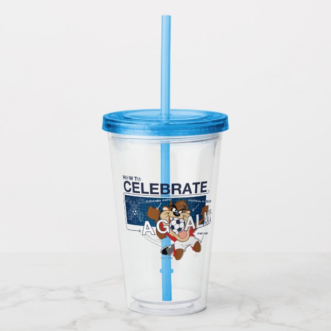 Hur man firar ett mål med TAZ™ Take Away Mugg (Framsida)
