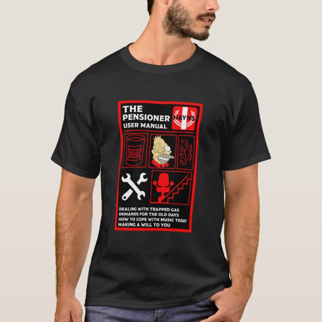 Hur man förstår gamla människor t shirt (Framsida)