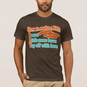 Hur man gör en BLT-smörgåsbacon Tee