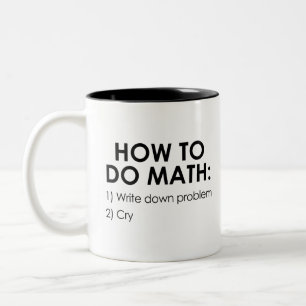 Hur man gör Math Två-Tonad Mugg