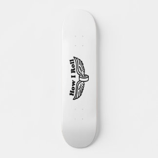 hur man rullar skateboard old school