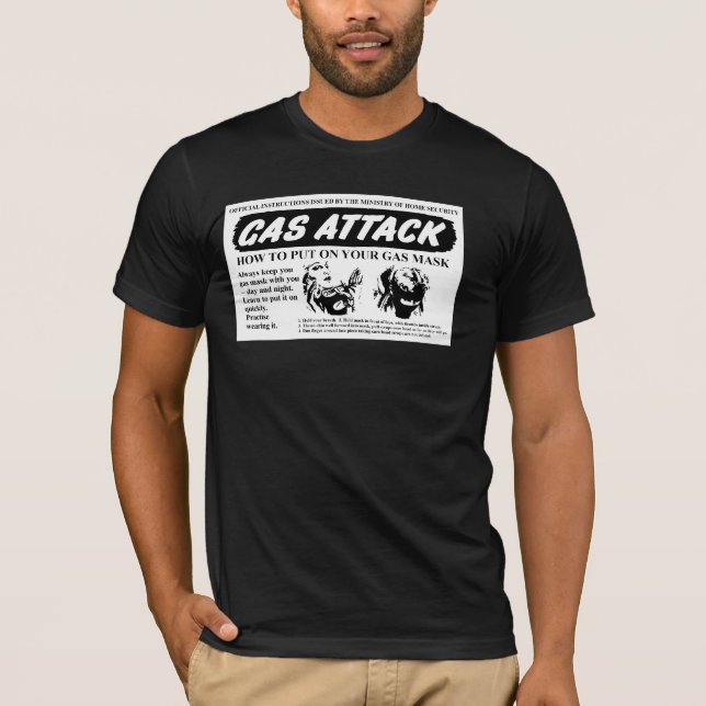 Hur man sätter på sig sin gasmask T-shirt (Framsida)