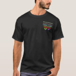 Hur man stavar Hanukkah 2-Sided mörkskjortor Tee Shirt<br><div class="desc">Hur stavar du Hanukkah,  er Chanukah,  eller är det Hanukah,  på något sätt? Självfallet är det enda "högert" långt som stavar det,  i hebré! En rolig design med "lyckliga Hanukkah" och "lyckliga Chanukah" korsade ut och "Chanukah Sameach!",  i hebré med en chanukiah (menora),  dreidel och guld- gelt beneath.</div>